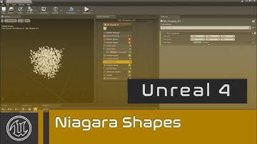 UE4 - Niagara Shapes and Surface