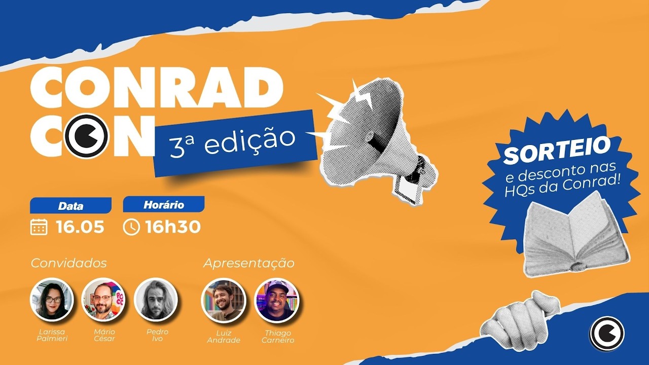 Conrad Con 3ª Edição - YouTube
