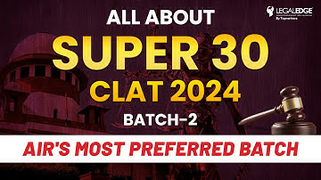 All About Super 30 Batch 2 - AIR