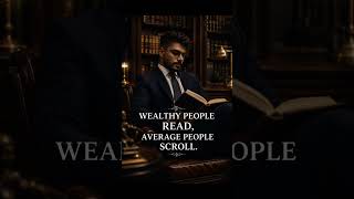 Rich People Read Books, Poor People Scroll Social Media