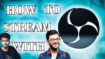 How to Live Stream professionally like Carryminati & Dynamo Gaming | Tutorial | BlueZonenotOP