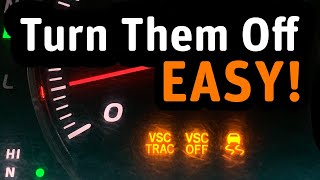 GX470 and 4Runner - How to turn off traction control, VSC (not through locking diff)