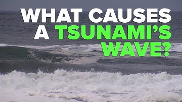What causes a tsunami