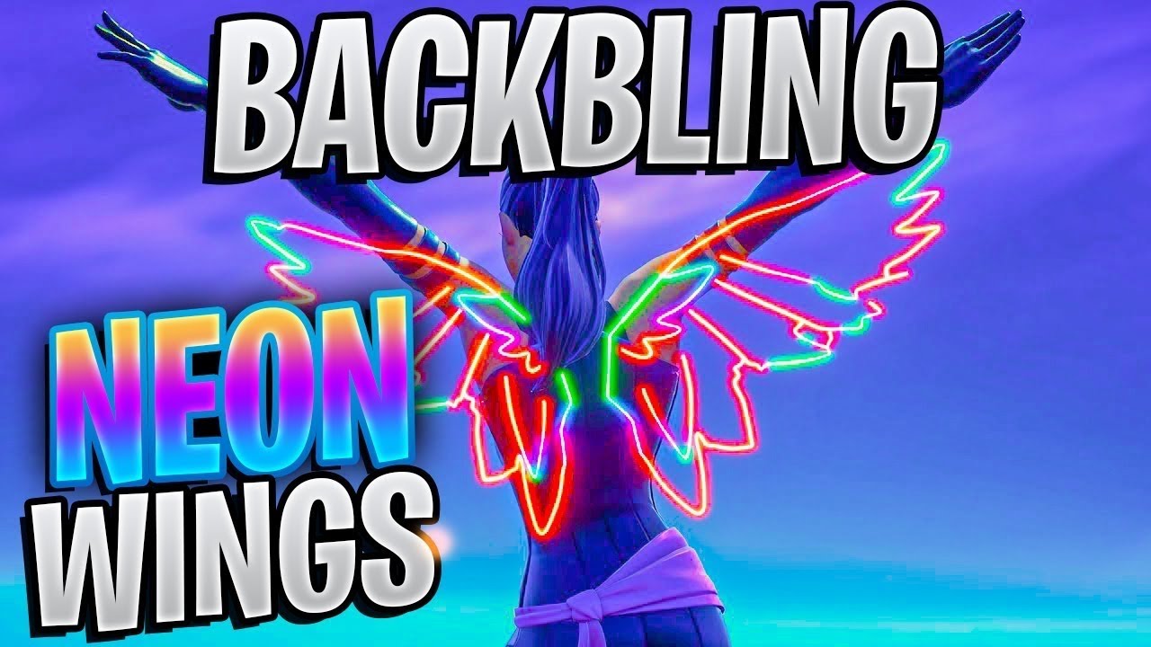 How To Get The Neon Wings Backbling In Fortnite! Fortnite Party Royale FREE Rewards!
