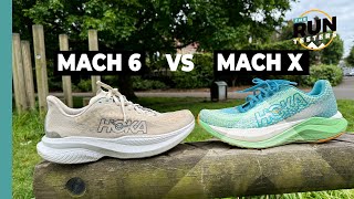 HOKA Mach 6 vs HOKA Mach X: Which HOKA running shoe should you buy?
