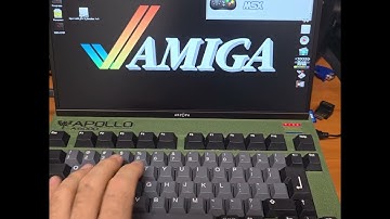 Apollo A6000 Vampire Boots Amiga and EmuTOS
