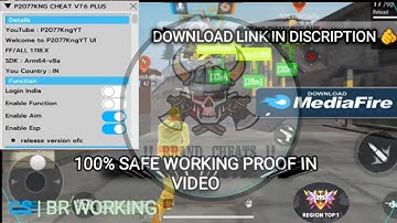 P2077KNG CHEAT V7.6 MOD MENU OB51 FULLY 100% SAFE FF MOD CS | BR RANK WORKING BY BRAND CHEATS