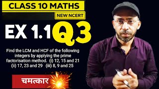 Class 10th Ex 1.1 Q3 Math | Chapter 1 | NCERT Class 10 Maths Exercise 1.1 Question 3