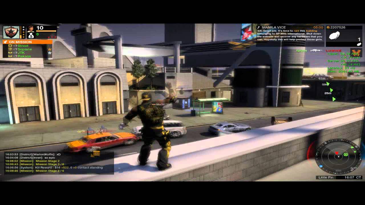 Apb Reloaded Mission Explanation (radar and location)