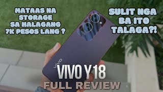 VIVO Y18 FULL REVIEW - GRABE SA STORAGE 256GB NA HALAGANG 7K PESOS LANG?!