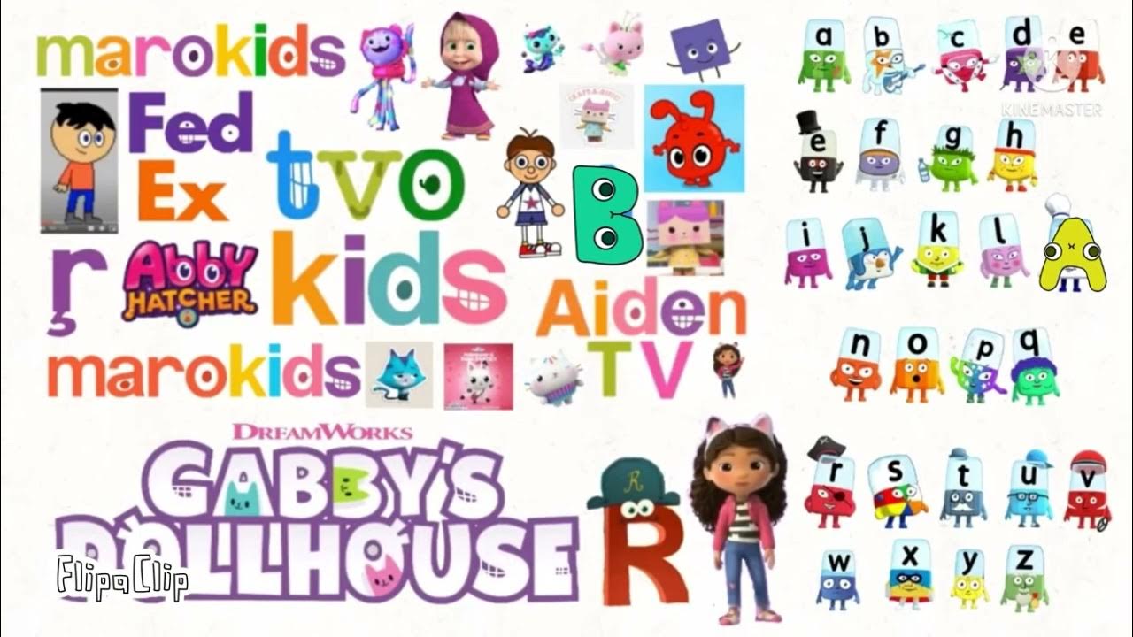 Gabby’s Dollhouse Logo Bloopers Take 3Spanish alphabet lore a and b left the studios YouTube