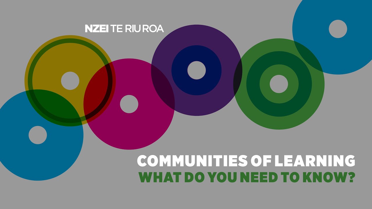 Communities of Learning What do You Need to Know? YouTube