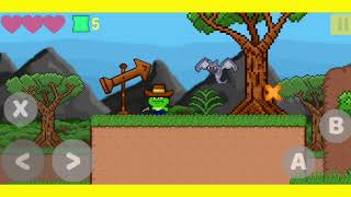 2021 Arcade 2D Platform Retro Game | Adventurer Pixel World for Mobile screenshot 5