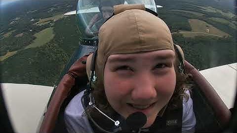 Maddie Flies High In A Starduster Too BIPLANE At Triple Tree Aerodrome 2023