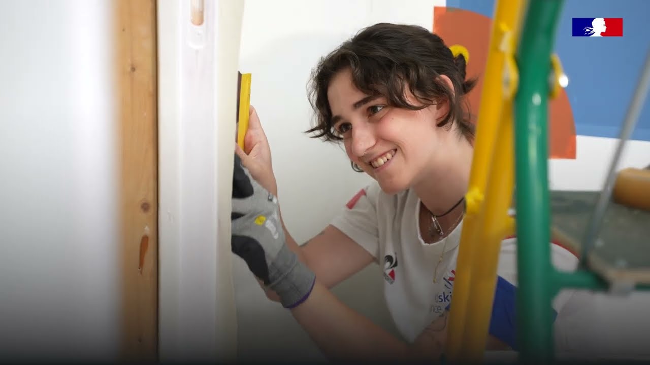 WorldSkills Lyon 2024 | Quiterie, championne de France de peinture et décoration, se présente