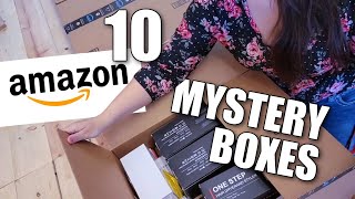 Amazon Mystery Box  UNBOXING 10 BOXES For Selling on eBay WhatNot Facebook Local Sales