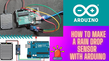 How to make Rain drop Sensor with Arduino || How to use Rain Sensor with Arduino
