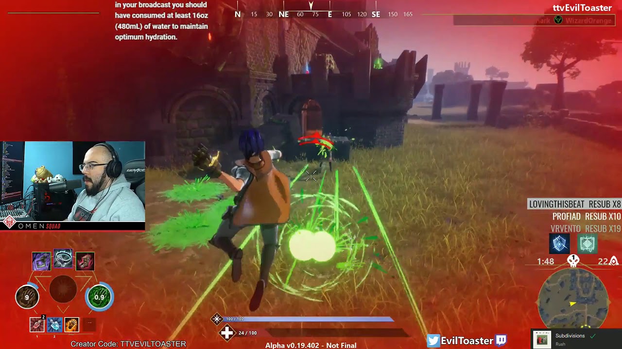 Spellbreak eviltoaster chasing me