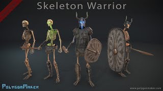 Monsters - Skeleton Warrior Animations