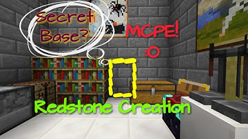 [MCPE]How to make a 100% Secure Secret Base!!