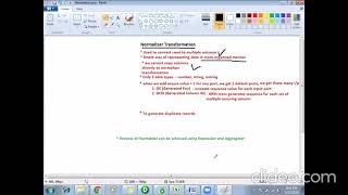 Normalizer Transformation in Informatica - In depth Knowledge with Real Time Scenarios