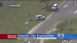 Police: Hit-And-Run Driver Crashes On Atlantic City Expressway