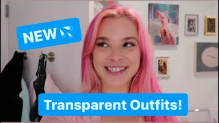 4K Transparent Outfits Try On Haul Xxtra Long Version