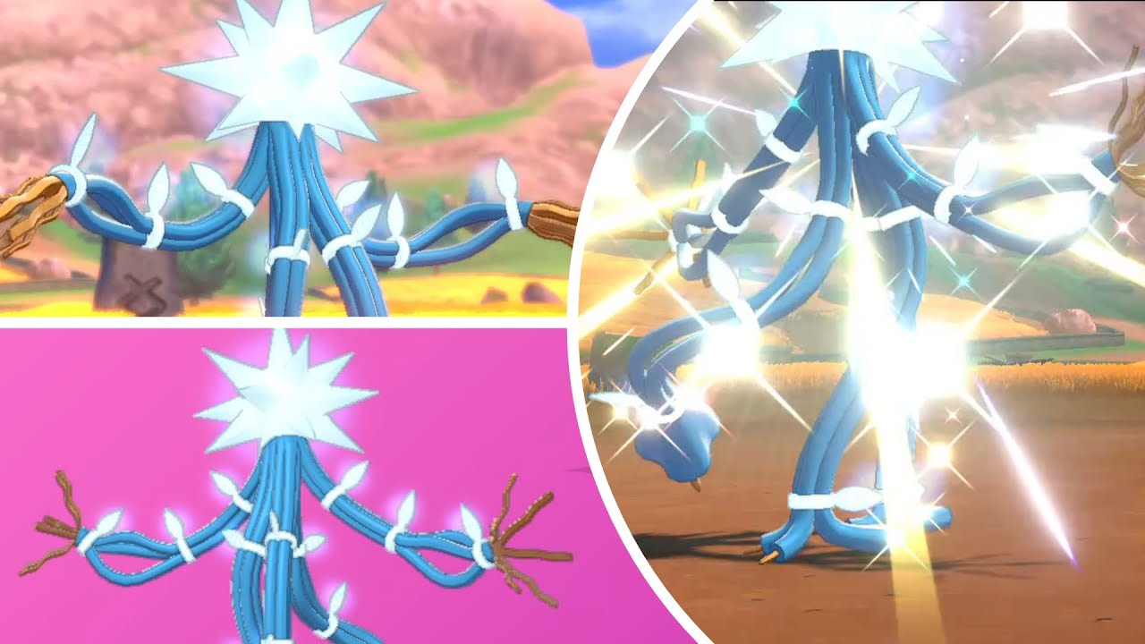 Shiny Xurkitree In 37 Raids Pokémon Sword Youtube 