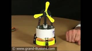 Grand Illusions - Tim Tries to Start His Stirling Engine but Takes Several Tries