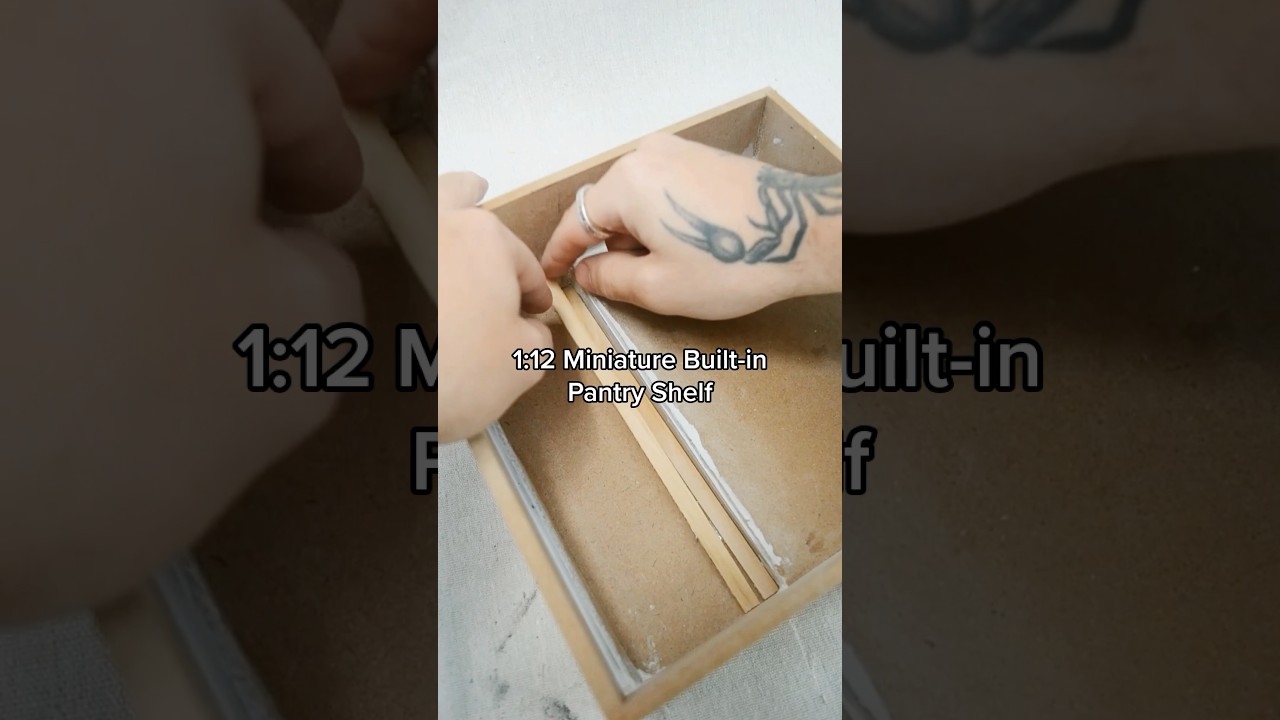 DIY Built-in Pantry Shelf 🌟 