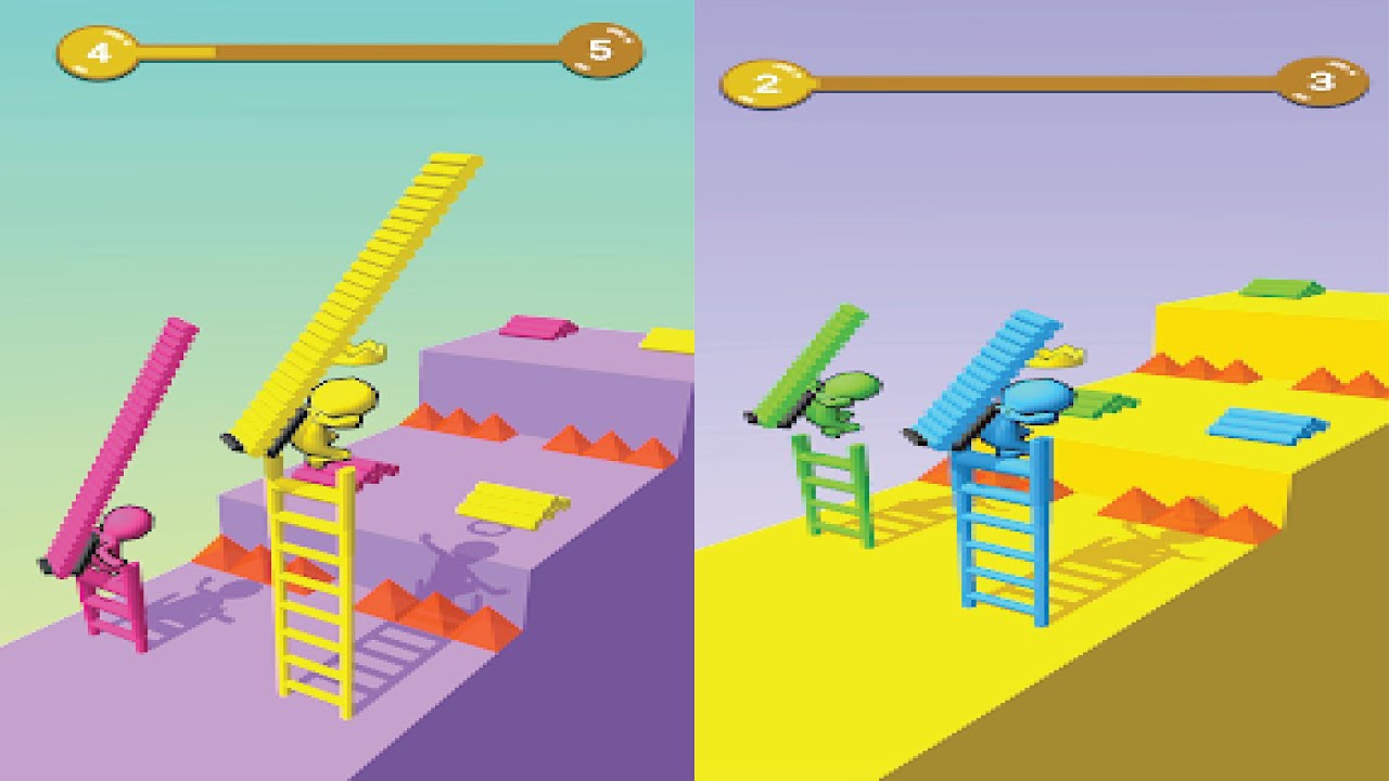Ladder Race: All Levels Complete Gameplay Level 1-9999 All Level (iOS, Android)