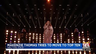 Makenzie Thomas Tries To Move To Top Ten