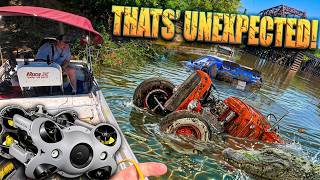 Searching River For Missing Woman, Drone Finds 3 Cars!