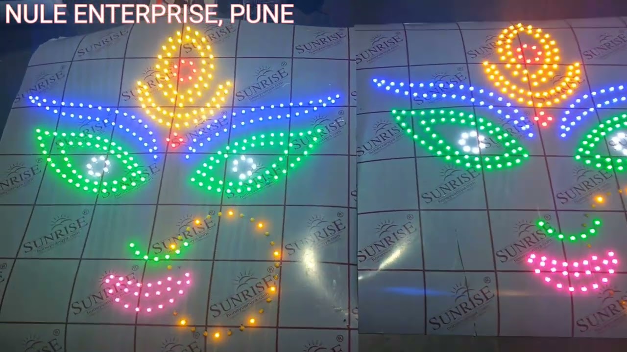 12V SMD Pixel and 12v DIP Pixel Quality Test and Durga Mata Pixel Polysheet