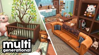 Multi-Generational Family // The Sims 4 Speed Build: Apartment Renovation