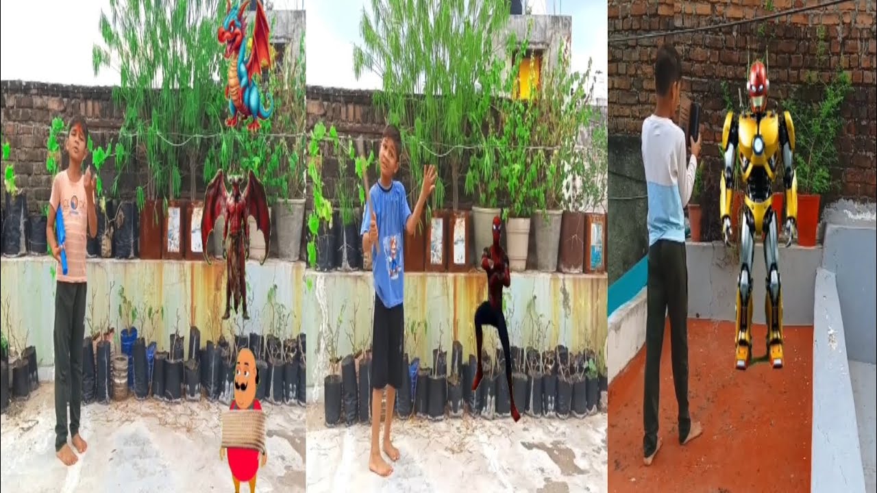 3. Car Transform Robot 🤖 | Funny Snake 🐍 | Viral Gadgets & VFX Magic 2025