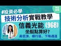 信義光能點算📣用高低頂、橫行區、下降通道、黃金比率 分析支持、阻力位！│投資必學│技術分析實戰教學│主持：梁凱菱 Kathy│節目精華片段│原片日期：2021-03-04 hot talk 1 點鐘