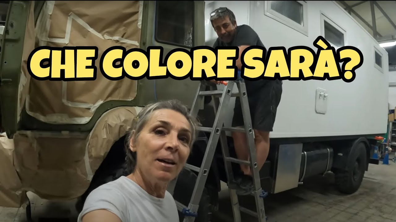 Ep 110 Ci prepariamo alla VERNICIATURA di Armando… che colore abbiamo scelto? - CAMION 4X4 FAI DA TE