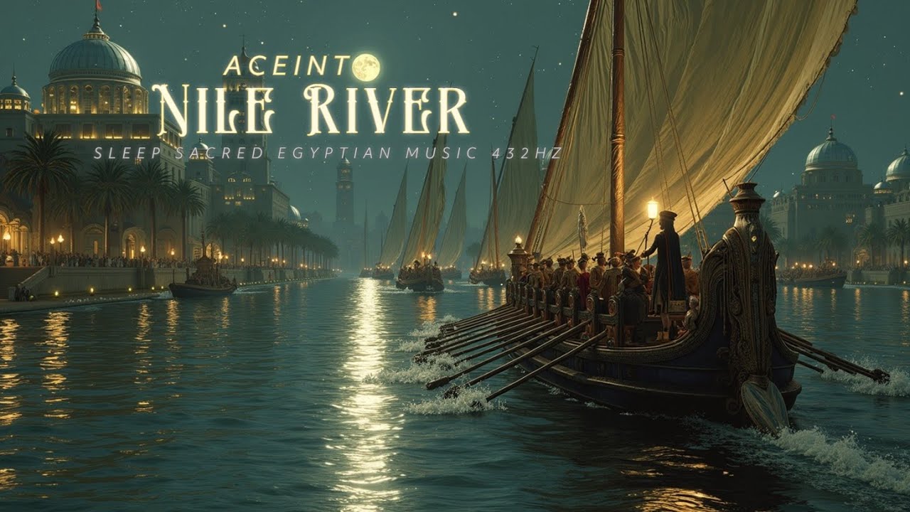 Sacred 432 Hz Egyptian Music ~ Атмосфера реки Нил для медитации и расслабления для сна