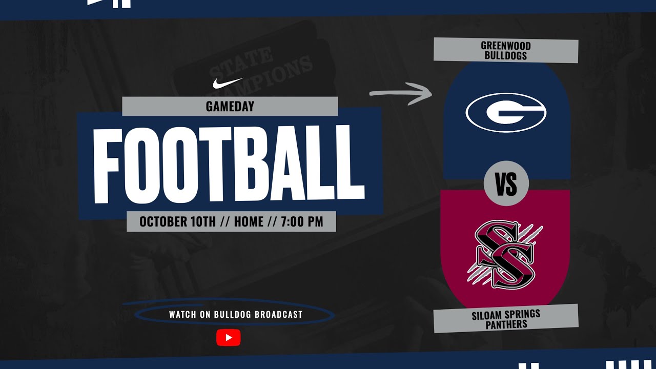 Varsity Football vs Siloam Springs