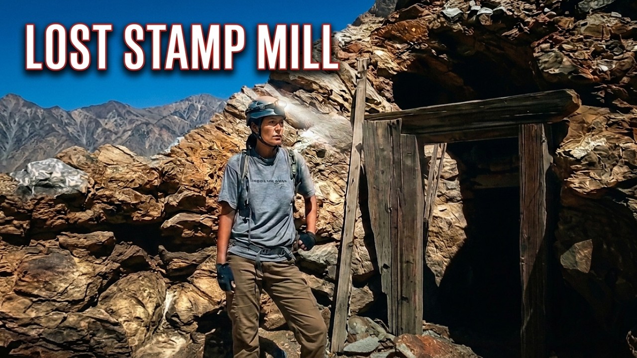 Thumbnail for RARE MILL & UV-GLOWING MINERALS IN THIS DEATH VALLEY MINE