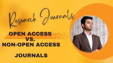Open Access vs. Non-Open Access Journals