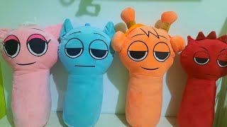 Sprunki plushies unboxing 2025 - incredibox sprunki plush toys
