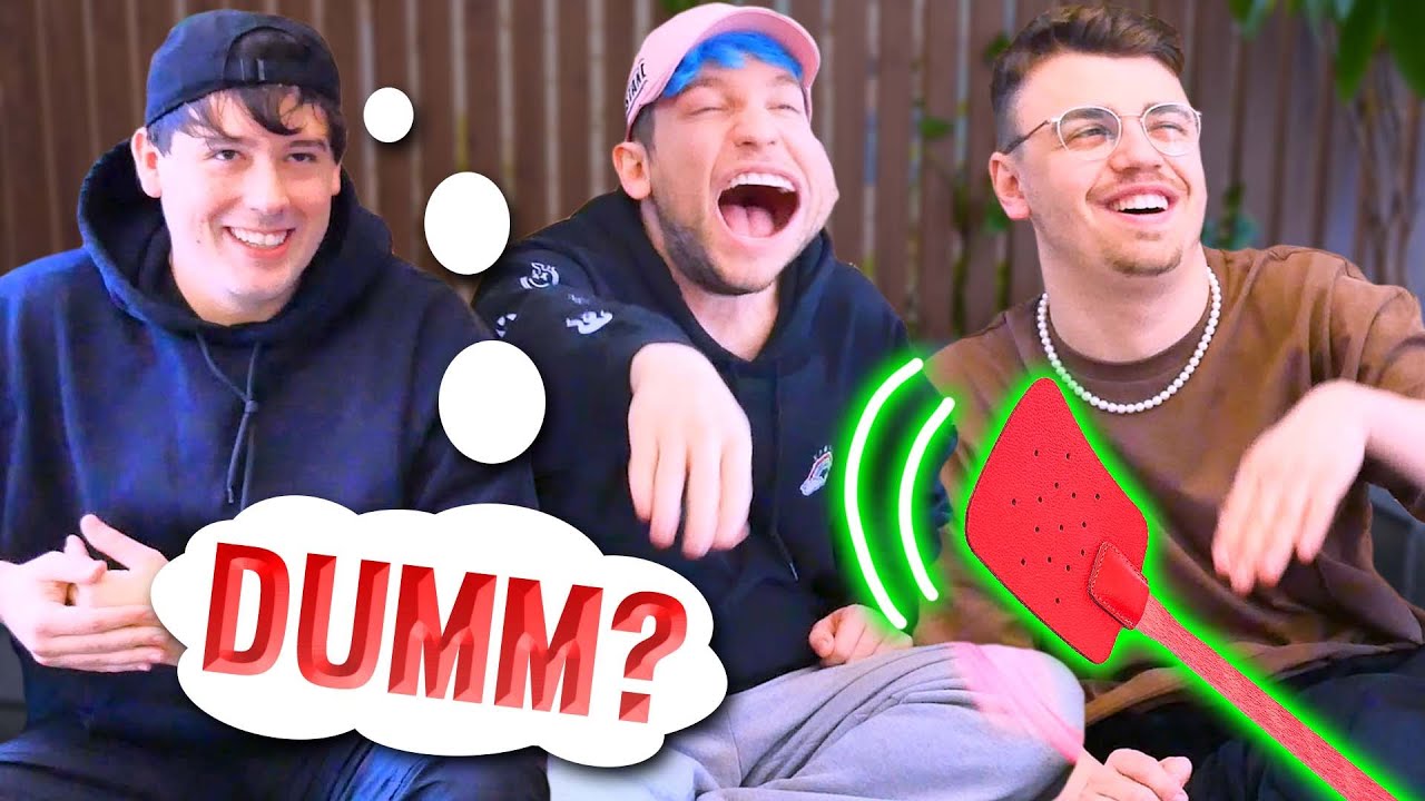 RICHTIG oder SCHLÄGE ist WILD | Rezo, CrispyRob und Papaplatte