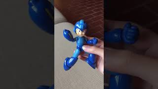 Posing the Jada toys mega man #capcom #megaman #sonicthehedgehog #actionfigure