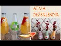 Soda Şişesi Boyama ve Süsleme | Geridönüşüm | Recycle | Diy