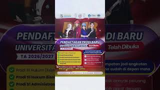 PENDAFTARAN PRODI BARU UNIVERSITAS ADHYAKSA RESMI DIBUKATahun Akademik 2026/2027