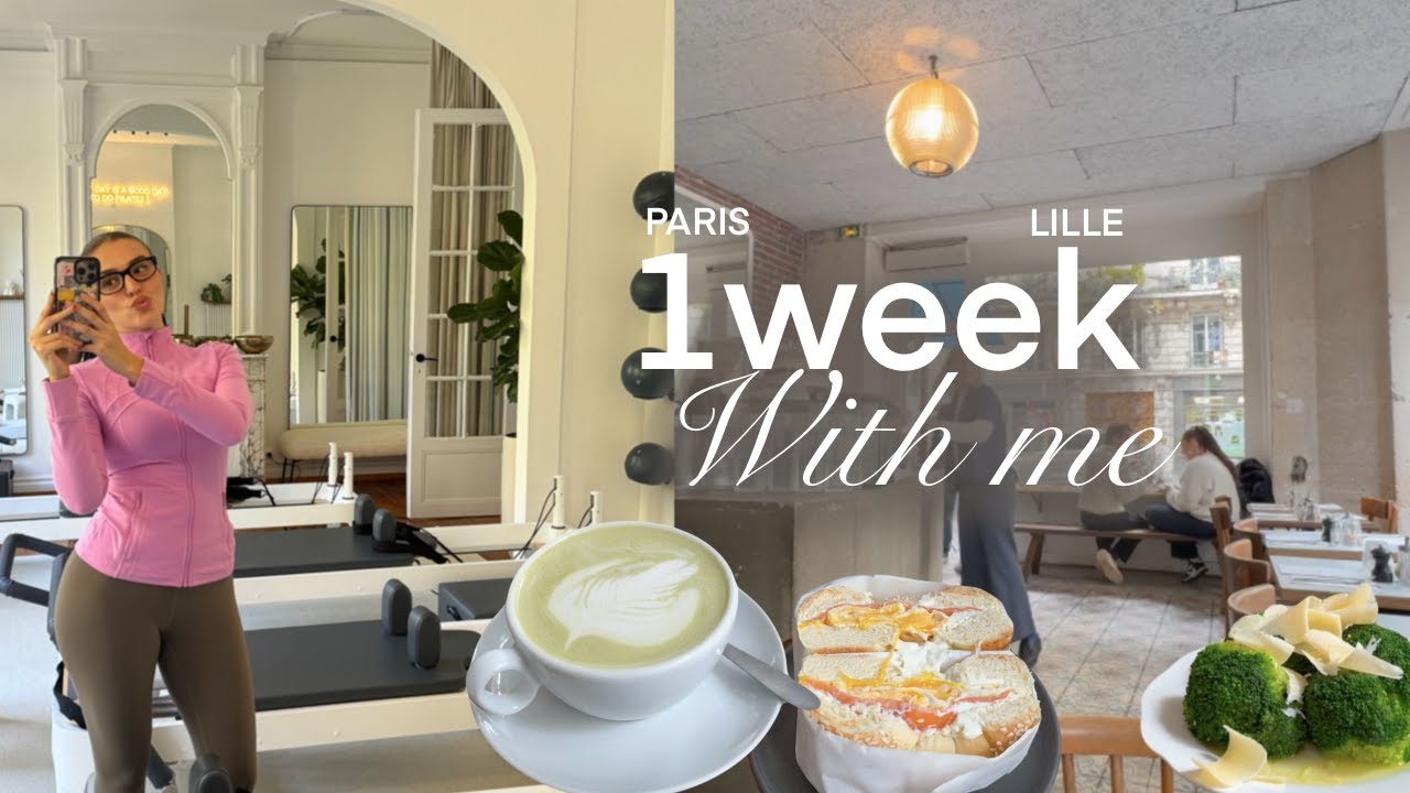 1 semaine avec moi entre Paris & Lille (work, friends etc..)