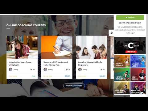Speaker and Life Coach WordPress Theme | Coaching WP