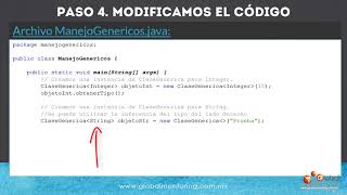 2  Ejercicio Manejo de Generics en Java